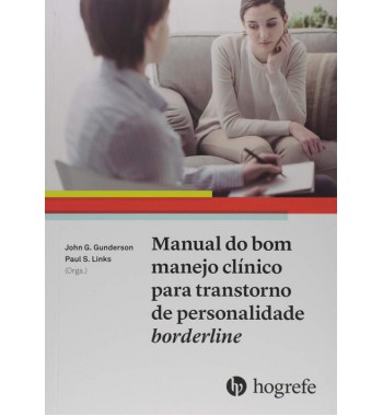 Manual do Bom Manejo Clínico para Transtorno de Personalidade Borderline